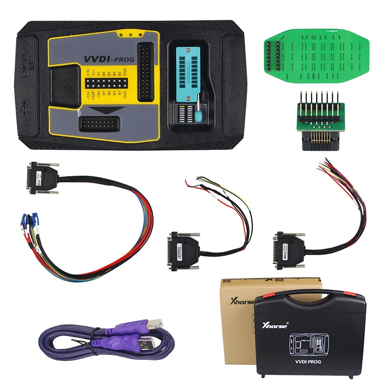Оригинальный программатор Xhorse VVDI PROG V4.8.7 поддержка проверки данных на чипе