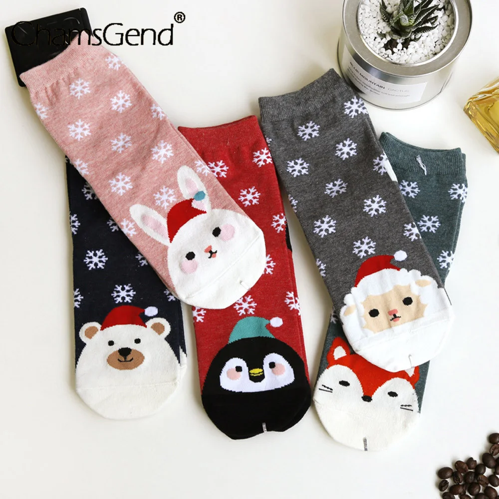 

Women 3D Christmas Print Funny Cartoon Short Socks Harajuku Cartoon Short Socks Calcetines Mujer Fashion Cotton Socks Dropship