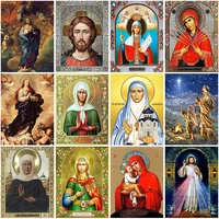 diy 5d diamond painting cross stitch full square drill religion icon diamond embroidery mosaic new year decoration gift wall art
