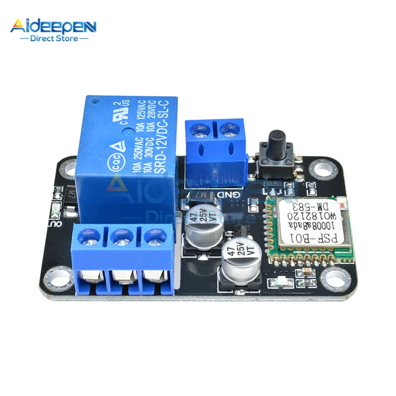 DC 12 В ESP8285 беспроводной Wifi реле задержки времени Управление Переключатель цикла реле задержки таймера модуль для Android приложение управление Умный дом