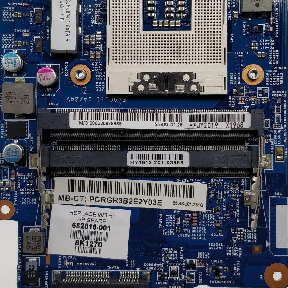 Для hp павильон DV7-7008TX DV7-7070CA DV7T-7200 682016-001 682016-501 682016-601 11254-2 48.4ST10.021 630 M/2G материнская плата тестирование