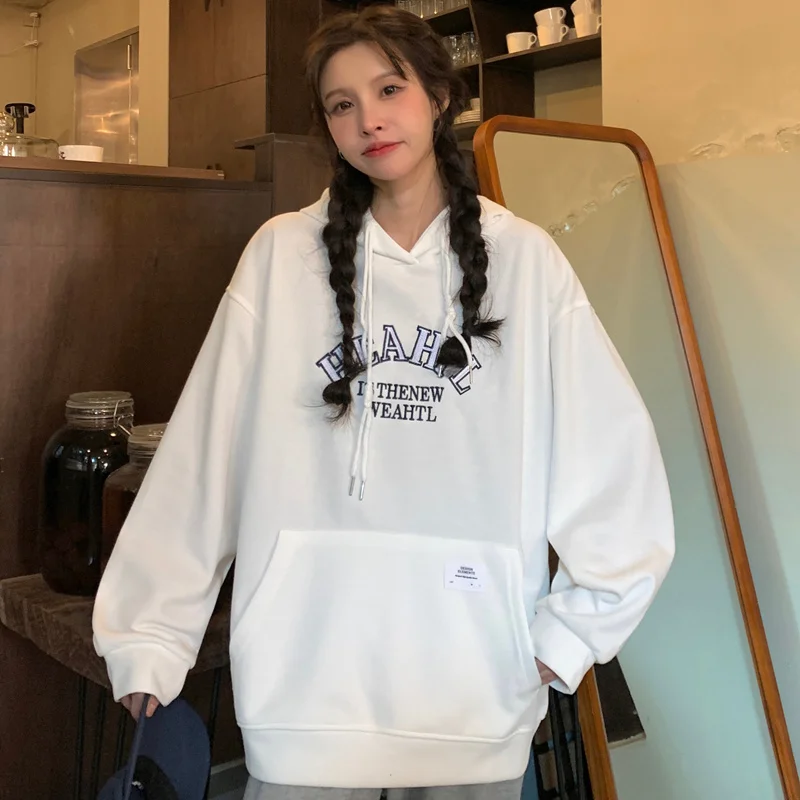 

Свитер в стиле ретро, хип-хоп, женский свободный стильный тонкий шикарный топ на раннюю осень и весну