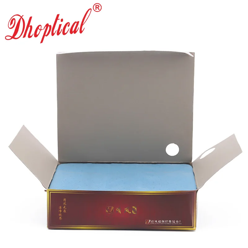 Салфетка для чистки очков ткань линз из микрофибры 100% 220gsm 15 см * 18 Бесплатная
