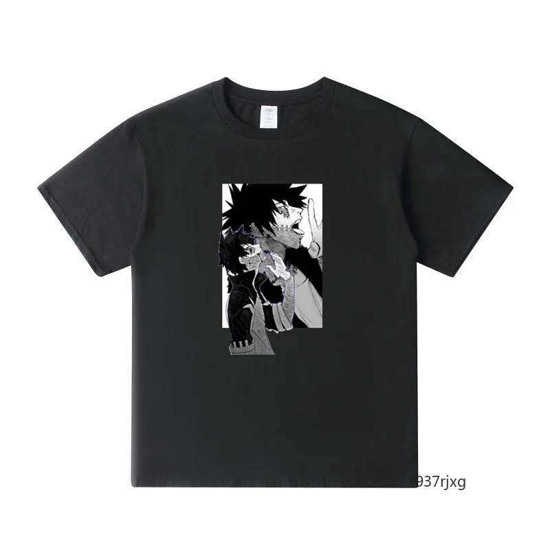 

My Hero Academia New Hip Hop ANIME Printing T Shirt Harajuku Unisex Anime Kawaii Clothing Shirts for O-Neck