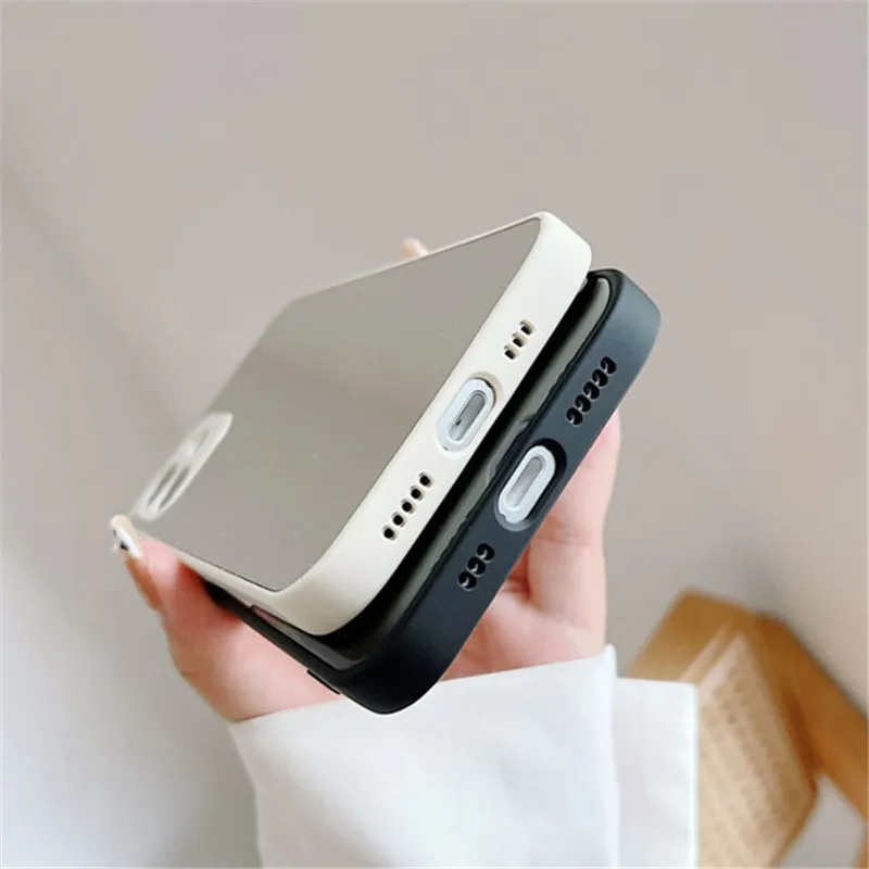 

Mirror Candy Frame Soft Edge Hard Back Phone Case For Huawei P40 P30 Mate 30 40 Pro Nova 7 8 SE Honor 30 30s V30 Pro Lite Cover