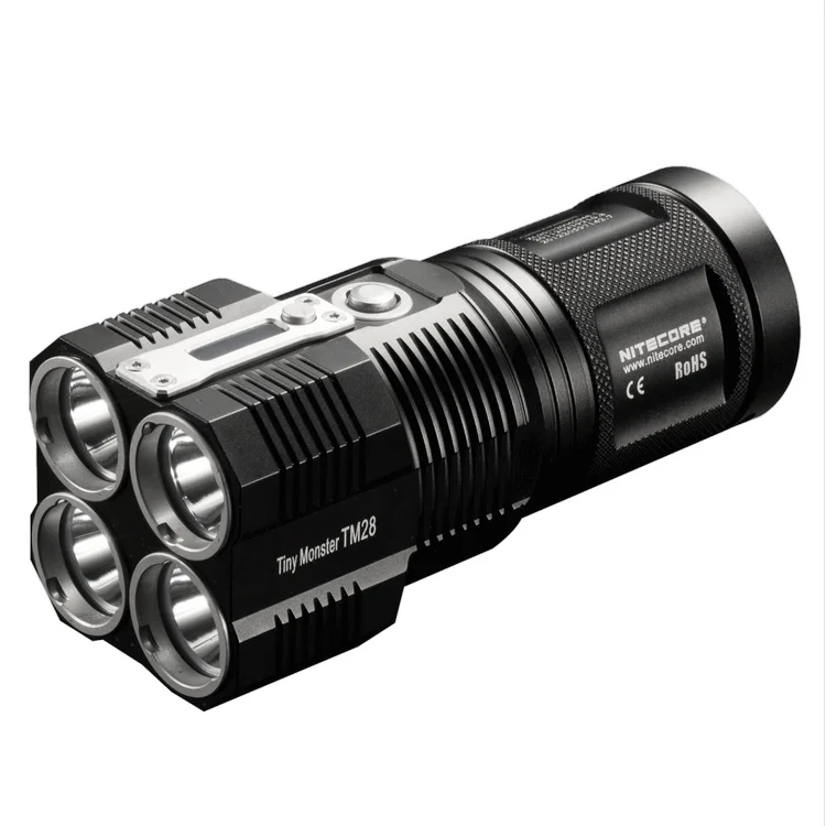 Распродажа! Светодиодный светильник NITECORE 6000LMS 4xcree XHP35 перезаряжаемый дальний