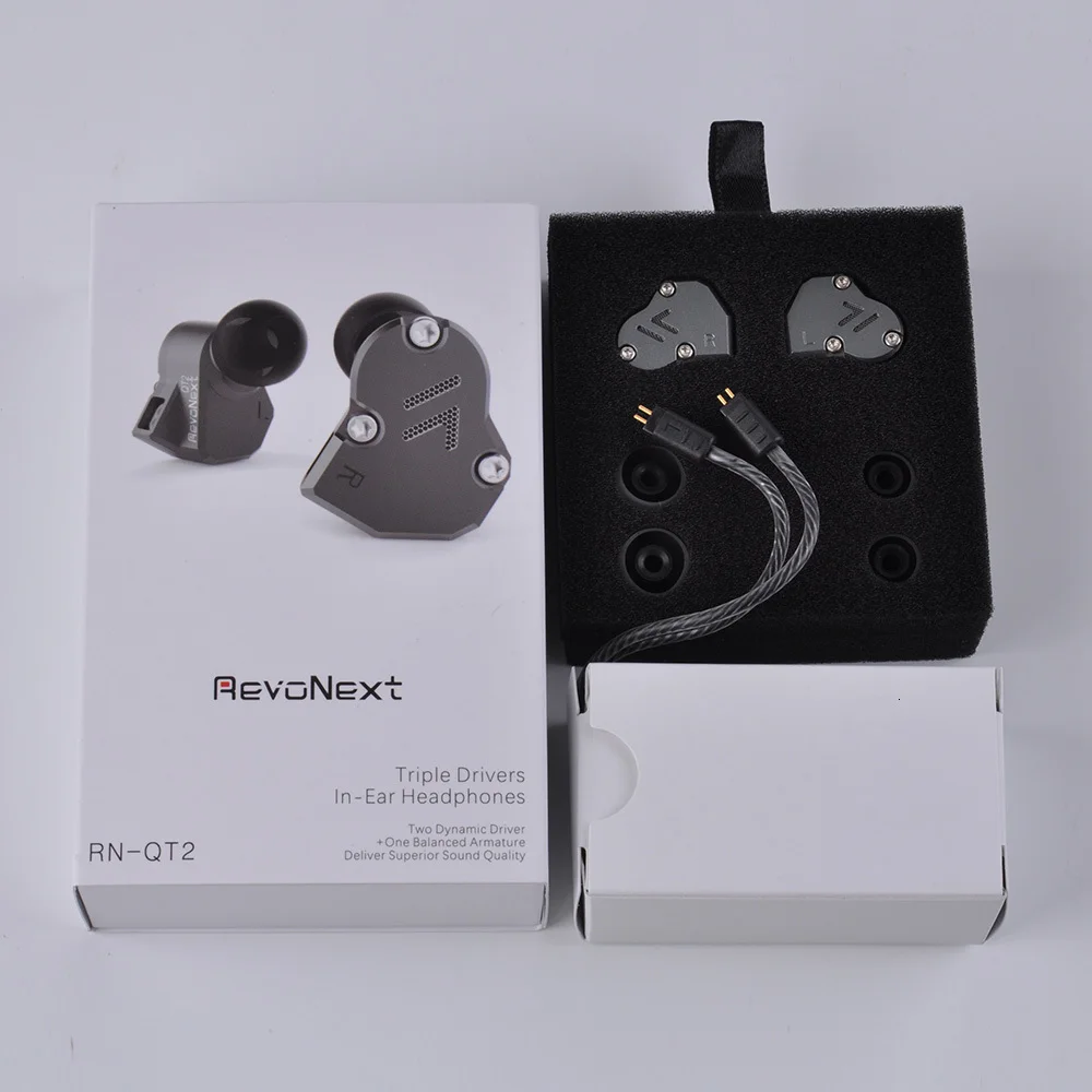 Новейшие наушники-вкладыши с технологией novonext QT2 2DD+ 1BA, HIFI Bass Monito, спортивные наушники для бега, наушники-вкладыши QT3 QT5