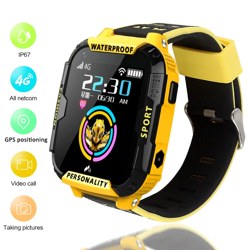 LIGE 2019 новые детские часы с GPS трекером 4G Смарт LBS Wi Fi местоположение сигнал SOS