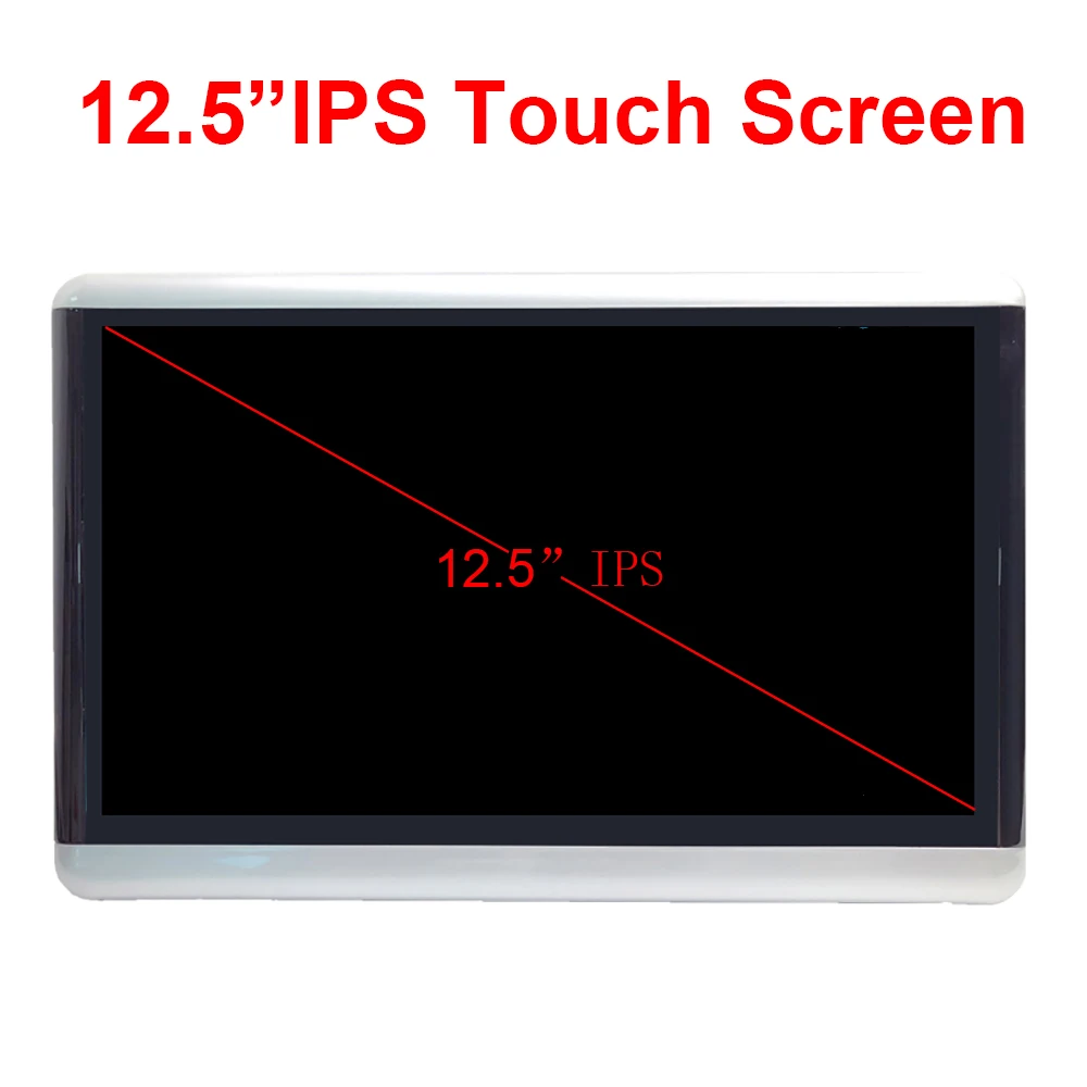 12 5 дюймов 2 ГБ + 16 Android 10 0 подголовник монитор же Экран 4K 1080P MP5 WI