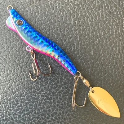 

Ufishing Glow Shrimp Bait 13g/19g/21g Pike Spinnerbait 6Pieces/Lot Sea Fishing Lures