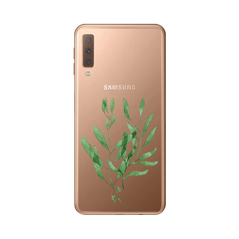 Silicone Case For Samsung Galaxy A7 2018 Soft TPU Back Shell Phone Cover A750 A750F 6.0 inch |