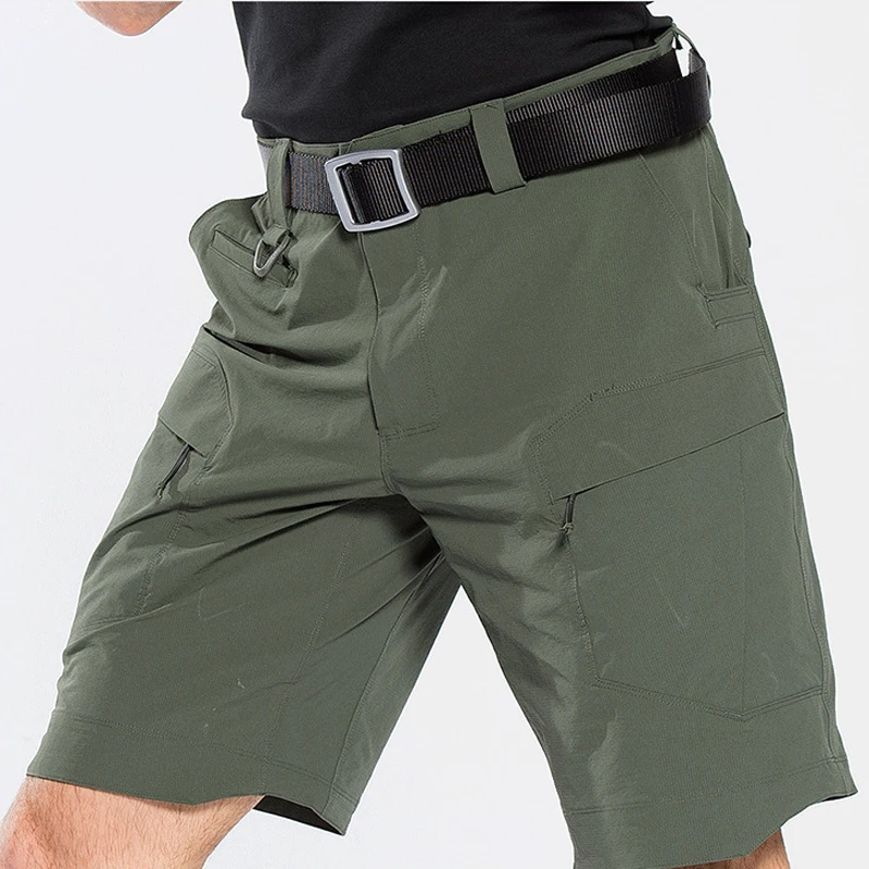Summer Stretch Quick Dry Shorts Men Outdoor Cool Hiking Male Sport For Hunting Fishing Army Tactical Trousers | Спорт и развлечения