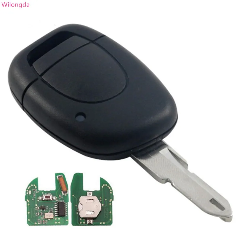 1 кнопка дистанционного ключа 434 МГц pcf7947 чип для renault clio 2 Symbol Clio II Kango