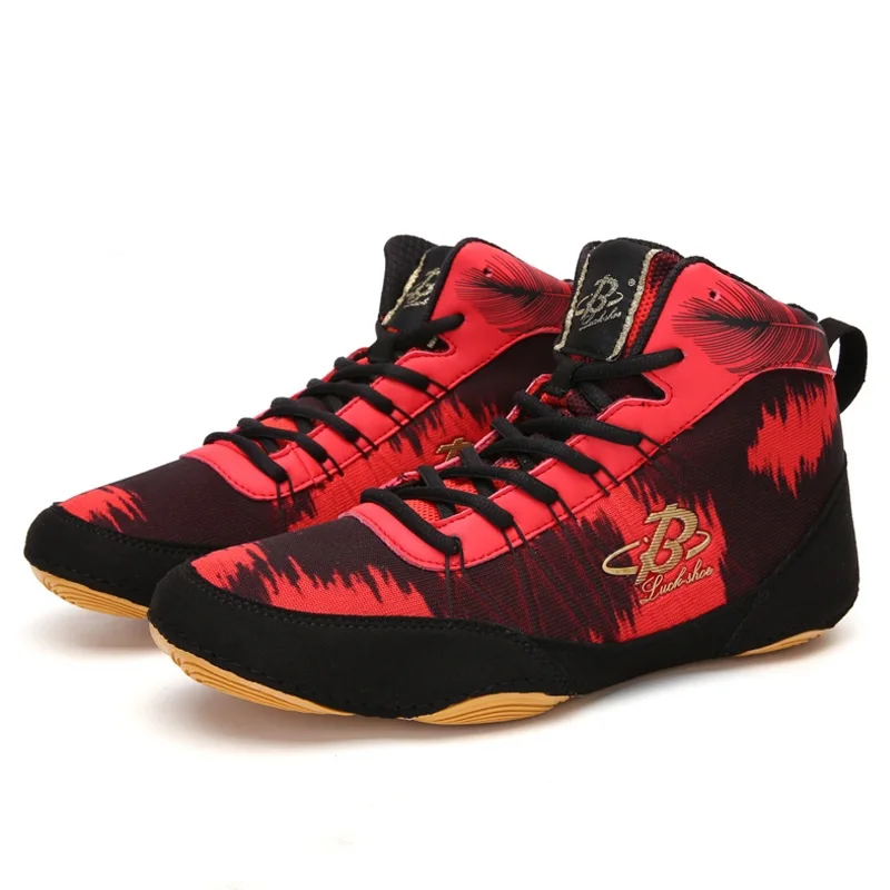 Боксерские кроссовки с высоким верхом для мужчин и женщин спортивные сникерсы