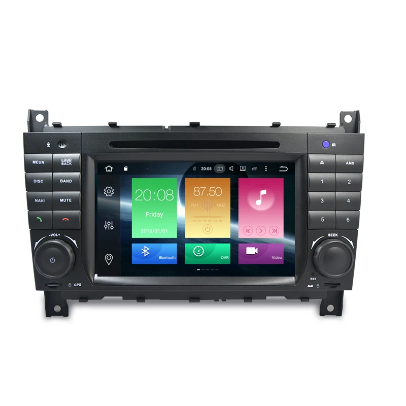 Android 10 0 автомобильный DVD GPS плеер для Mercedes Benz C Class W203 2004 2007 c200 C230 C240 C320 C350 CLK W209 W208 C208
