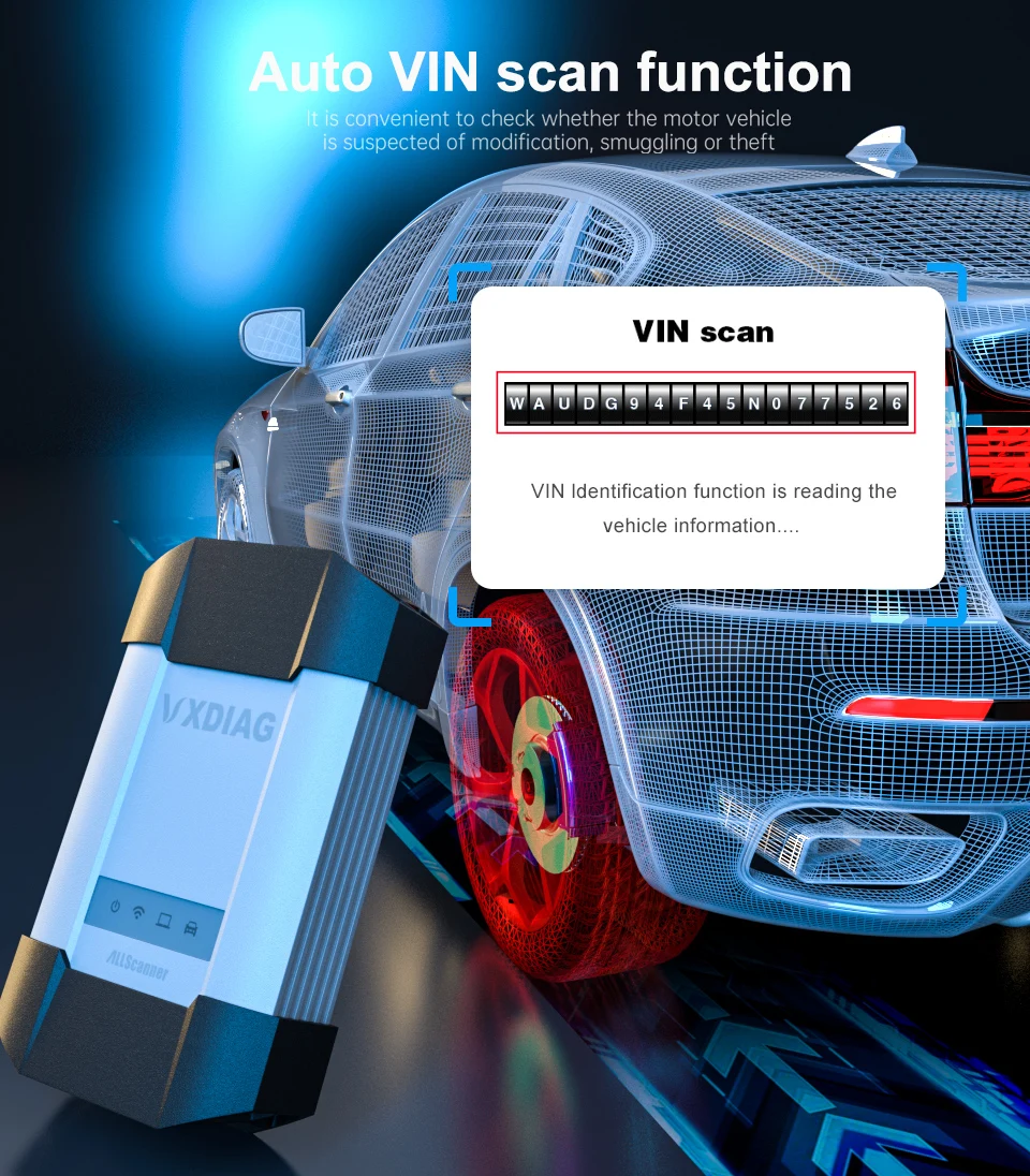 OBD2 Оригинальный VXDIAG C6 диагностический инструмент для Benz мощный чем Star C4 C5 с HDD XENTRY