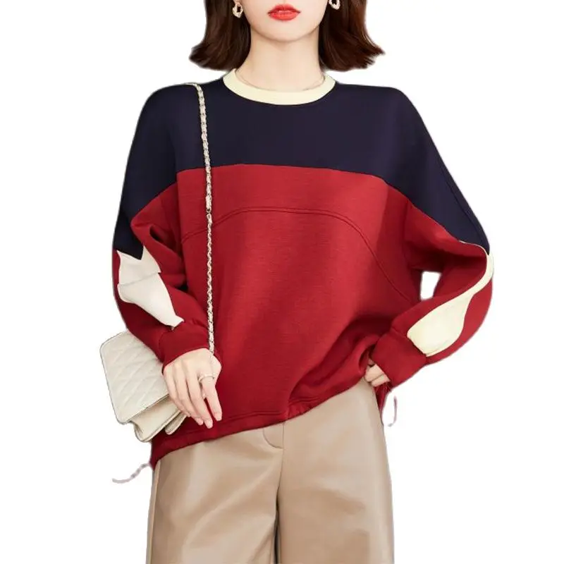 

Универсальный пуловер, свитер 2021, Осень-зима, Свободный Подол, топ на шнуровке, дизайнерский свитер, модная женская одежда