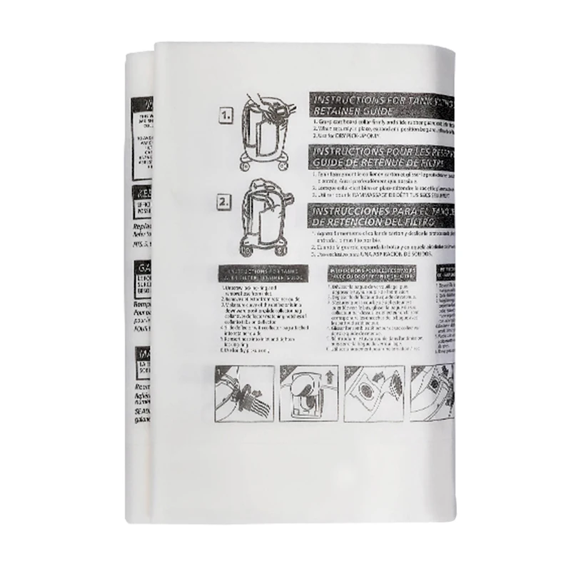 Вакуумные пылесборники для пылесоса Vacmaster 20L аксессуары 5 шт./лот|Запчасти