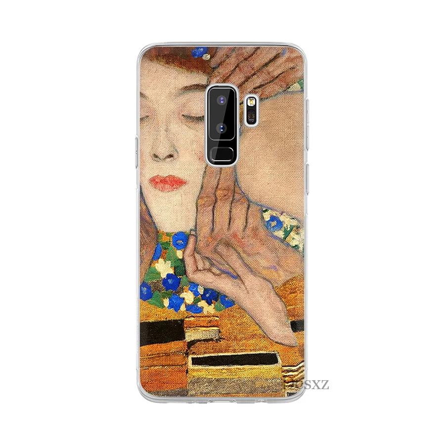 Чехол КРЫШКА ДЛЯ samsung Galaxy A3 A5 A6 A8 A9 A10 A20 A30 A40 A50 A60 A70 поцелуй картина Густава Климта