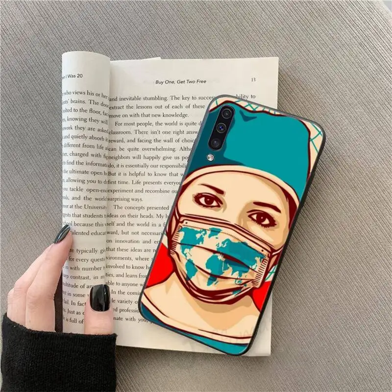 

Medicine Nurse Doctor Dentist cartoon Phone Case For Samsung galaxy S10 20 A 10 21 30 31 40 50 51 71 s note 20 j 4 2018 plus