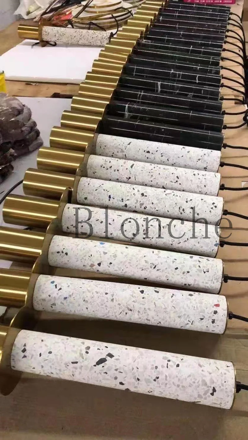 Джейн Европейский водный камень цилиндрический прожектор подвесные светильники