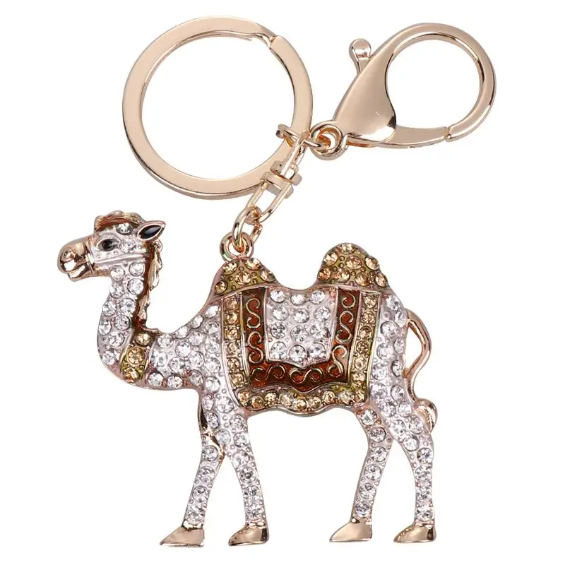 Привлекательный брелок для ключей в форме верблюжьего верблюда 1 шт.|Держатель и
