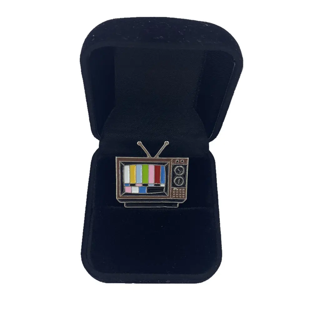 Разноцветная эмалированная заколка для лацканов в стиле ретро | Украшения и