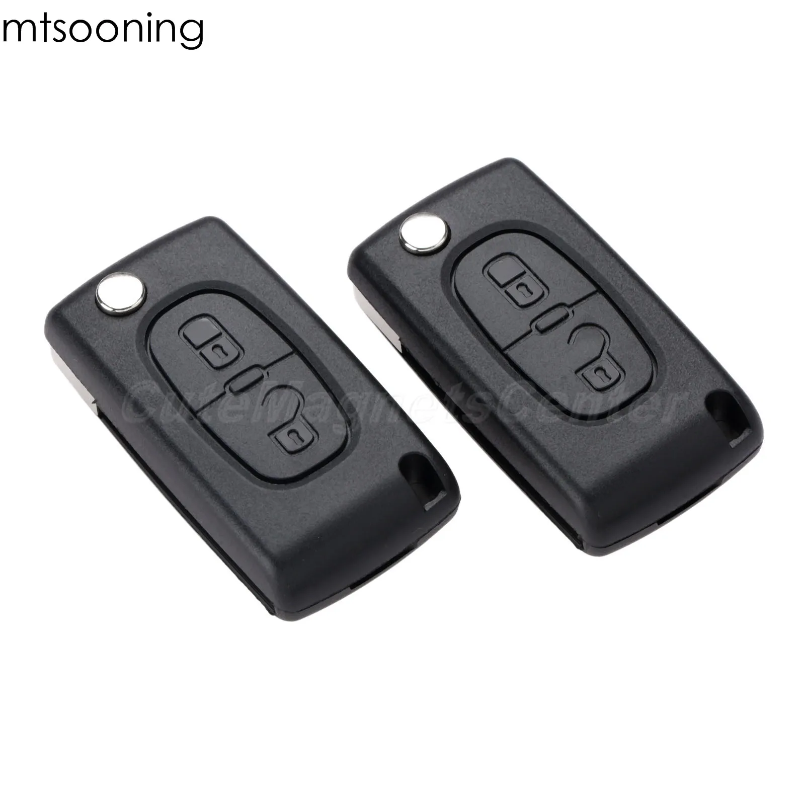2pcs 2 Buttons 433MHz Remote Key ID46 PCF7941 Chip HU83 Uncut Blade CE0523 For Citroen C2 C3 C4 C5 | Автомобили и мотоциклы