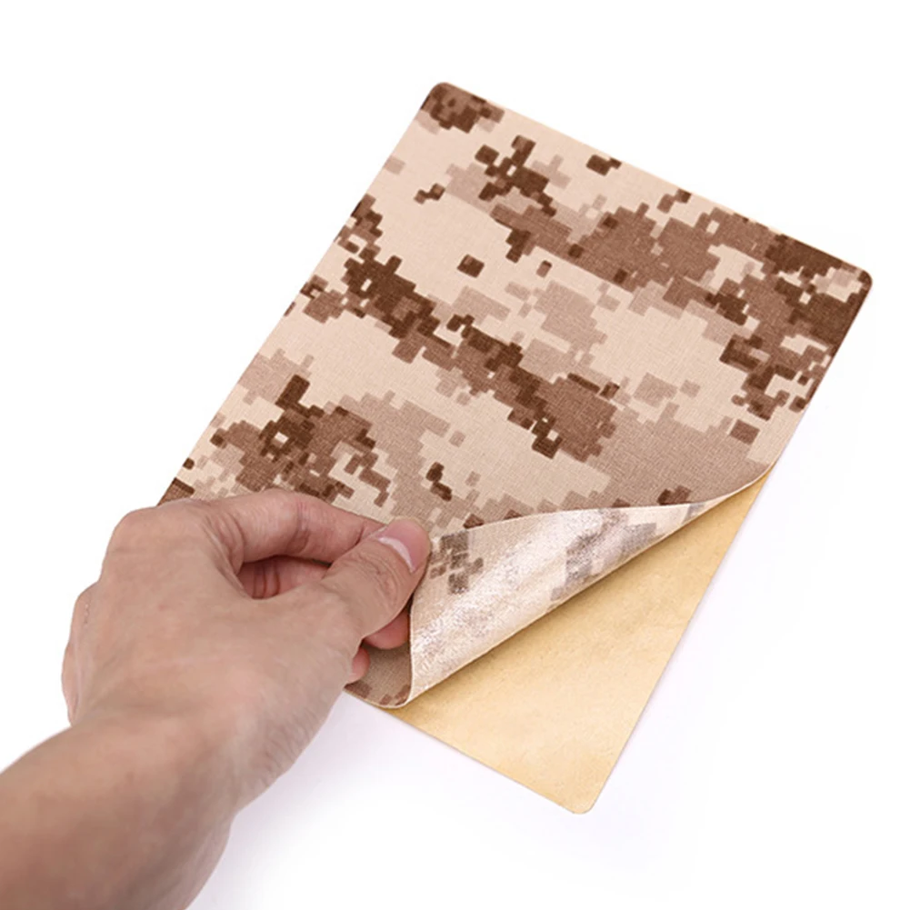 Hunting Camo Silencer Stealth Patch Self-Adhesive Non-Woven Camouflage Sniper Rifle Gun Protective Wrap Covers Patches | Спорт и