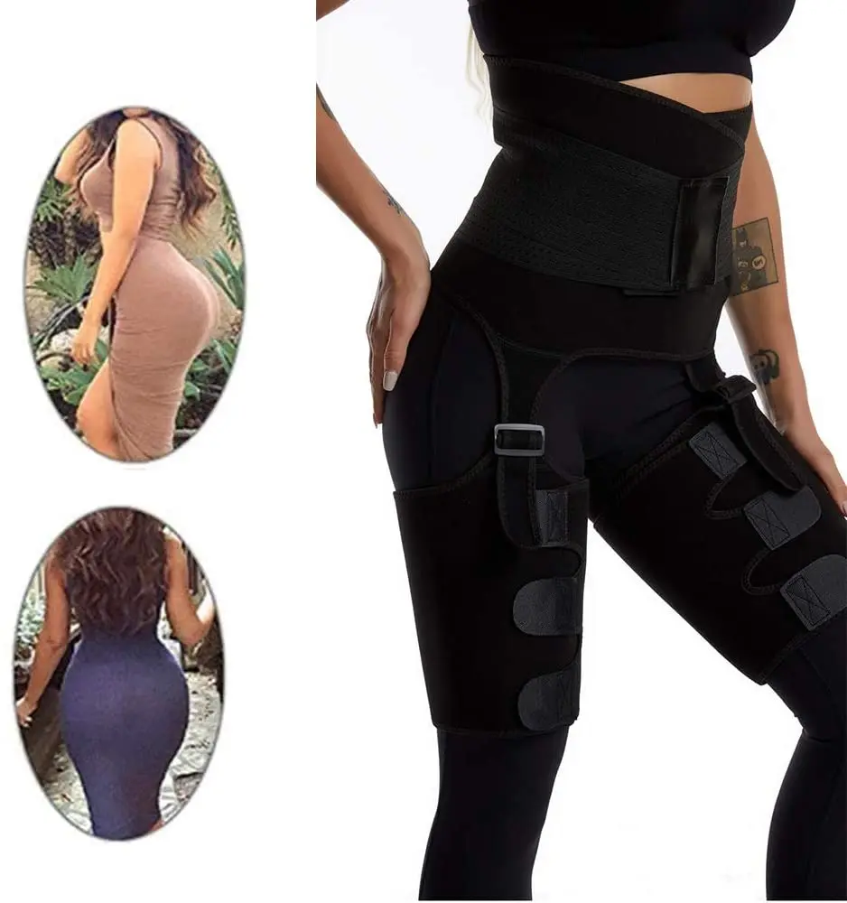 Тренажер для талии Для женщин 3 в 1 подтягивающее ягодицы и бедер триммер Высокая