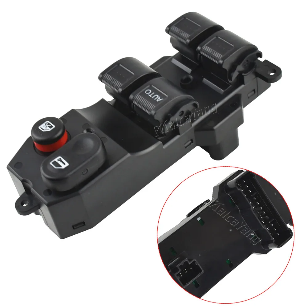 

New Master Power Window Lifter Switch Control Button For Honda Jazz 2003 2004 2005 2006 2007 2008 35750-SAA-G12-M1 35750SAAG12M1