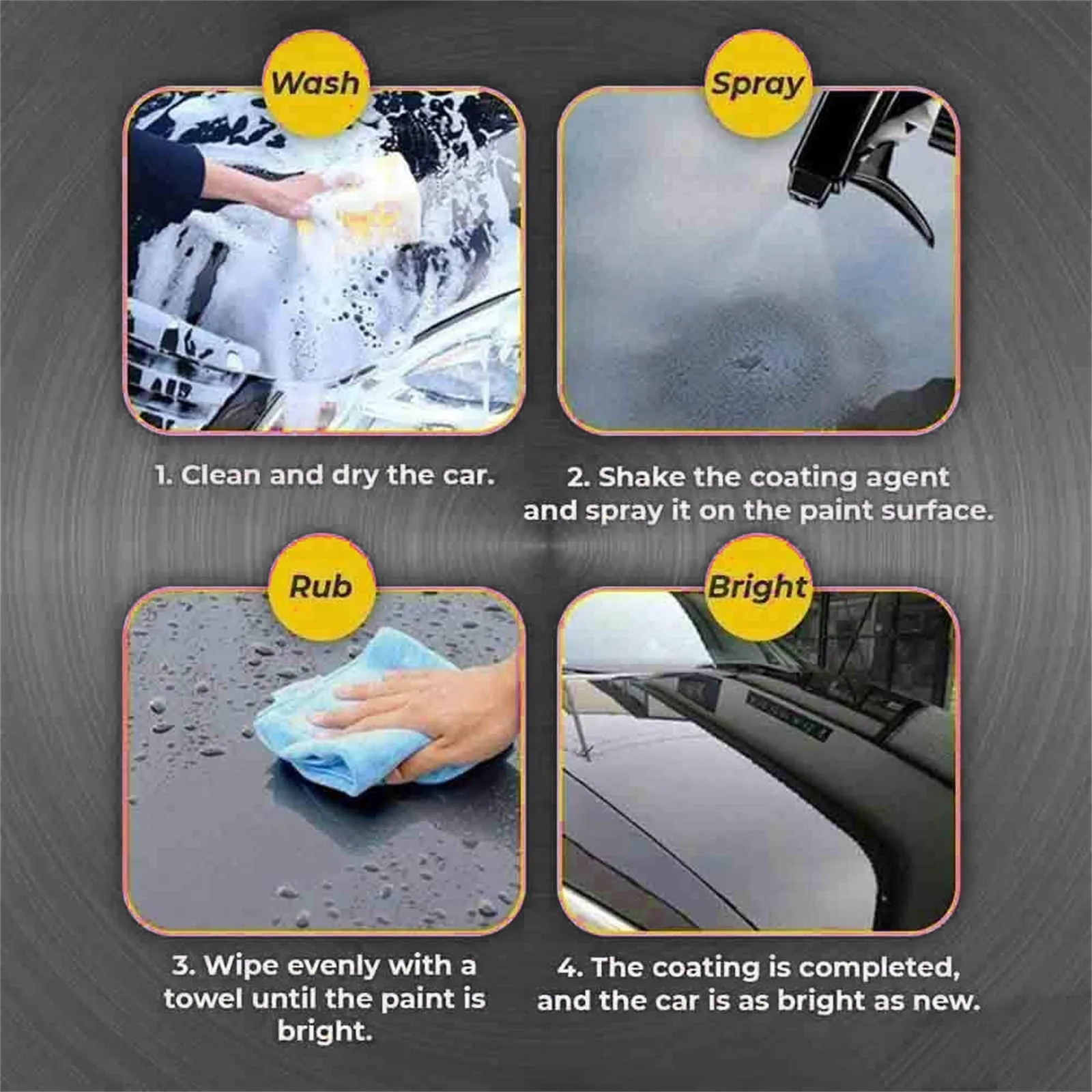 

500ml Car Nano Repairing Spray Oxidation Liquid Ceramic Coat Super Hydrophobic 60ML Car Nano Repairing Spray Car Coating Spray