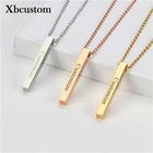 Чокеры женские из нержавеющей стали, с именем на заказ