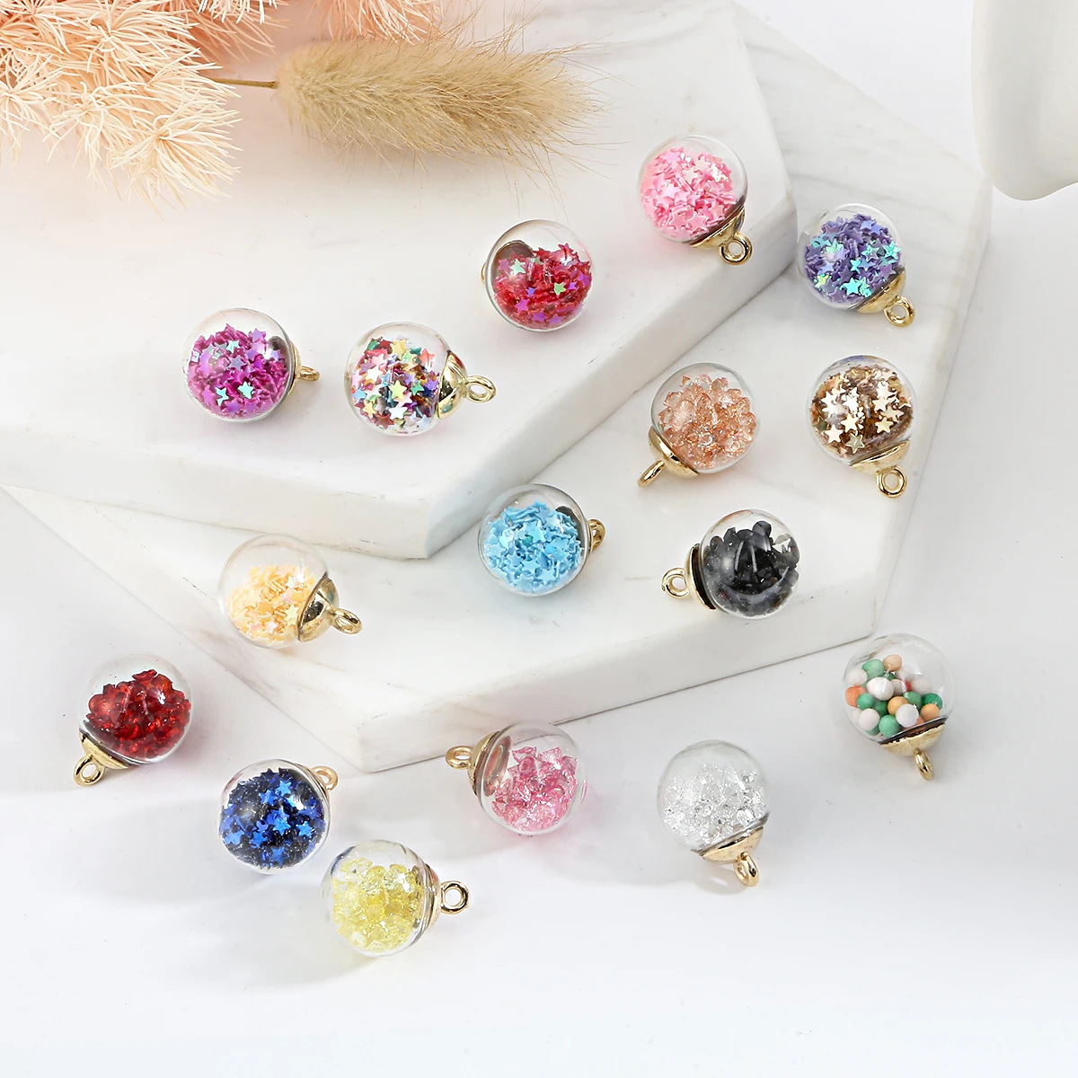 10 шт. стеклянные подвески для сережек 15 х21 мм|jewelry space|jewelry closurejewelry tanzanite |
