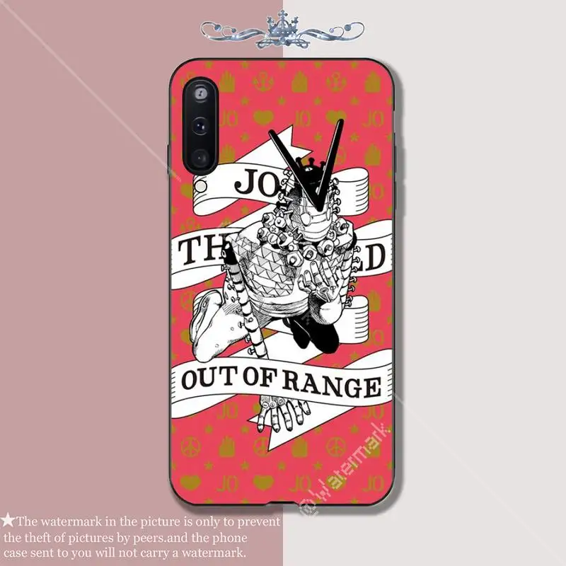 

JOJO Part 8 JoJolion poster Silicone phone cover case for Samsung galaxy A6 A7 2017 2018 A9 A10 A20 A30S A40 A50 A70 A80 funda