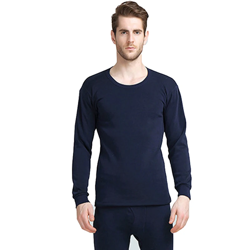 men navy blue Fanceey, компрессионная одежда, термобелье для женщин, быстросохнущее, анти микробное, кальсоны для женщин, вторая кожа, термо нижнее белье - Цвет: men navy blue