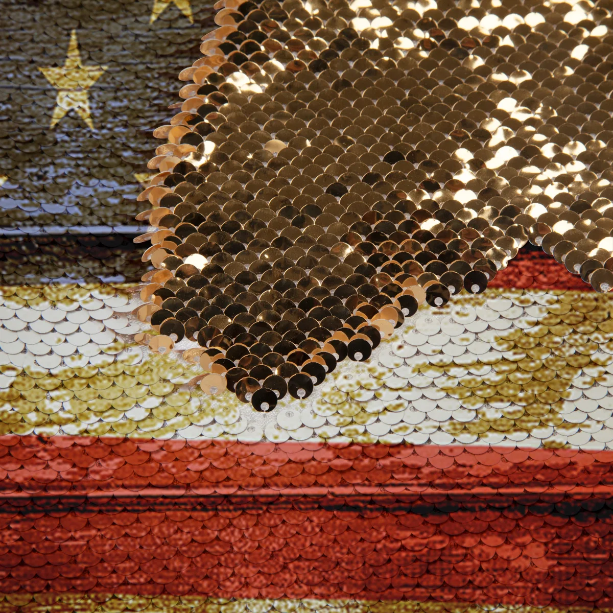 Сумка на плечо с изображением американского флага и деревянного фона женские