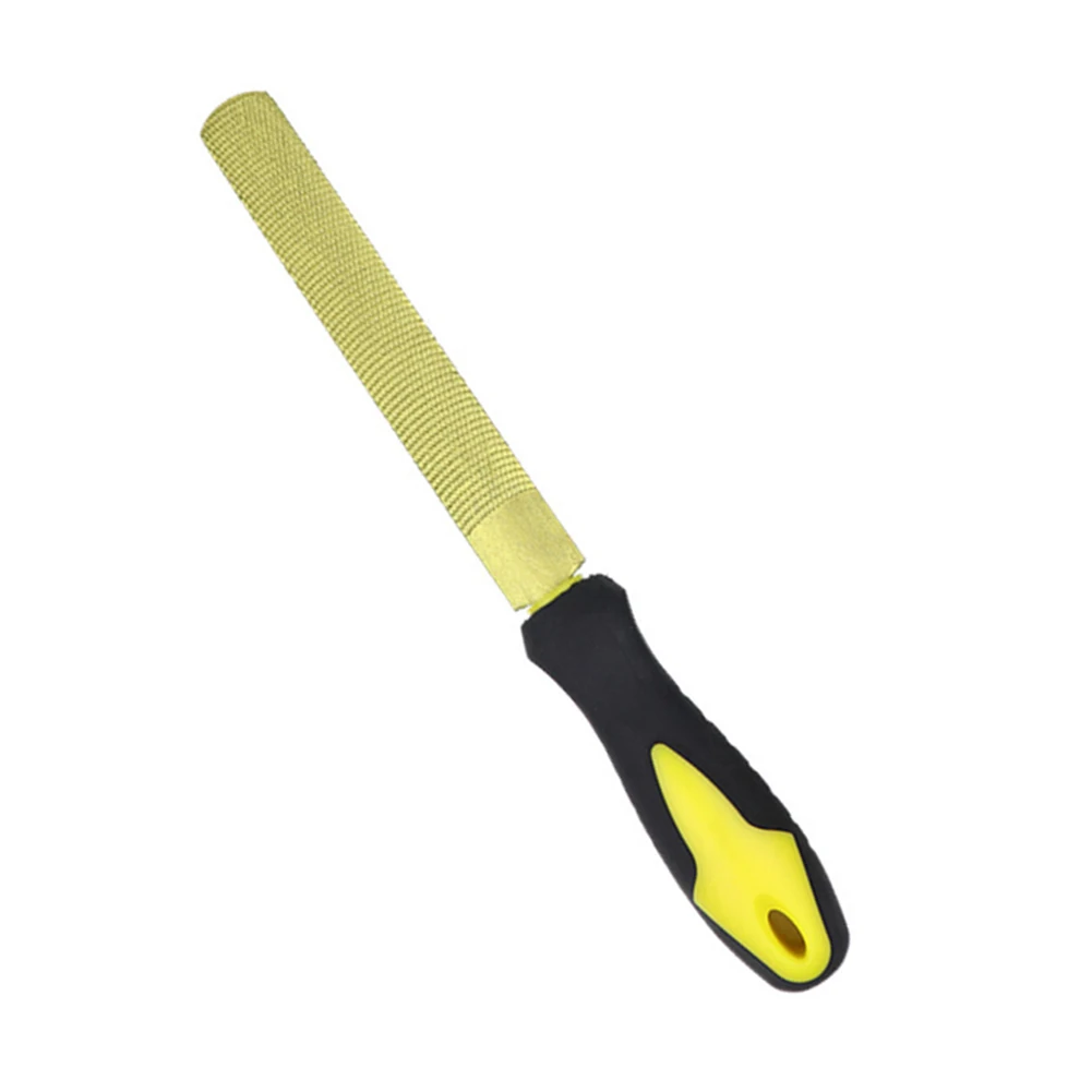

6 Inch Gold Metal File For Grinding Metal Carbon Steel Rasp 270mm File For Forfixtures And Repair Work Hand Tools