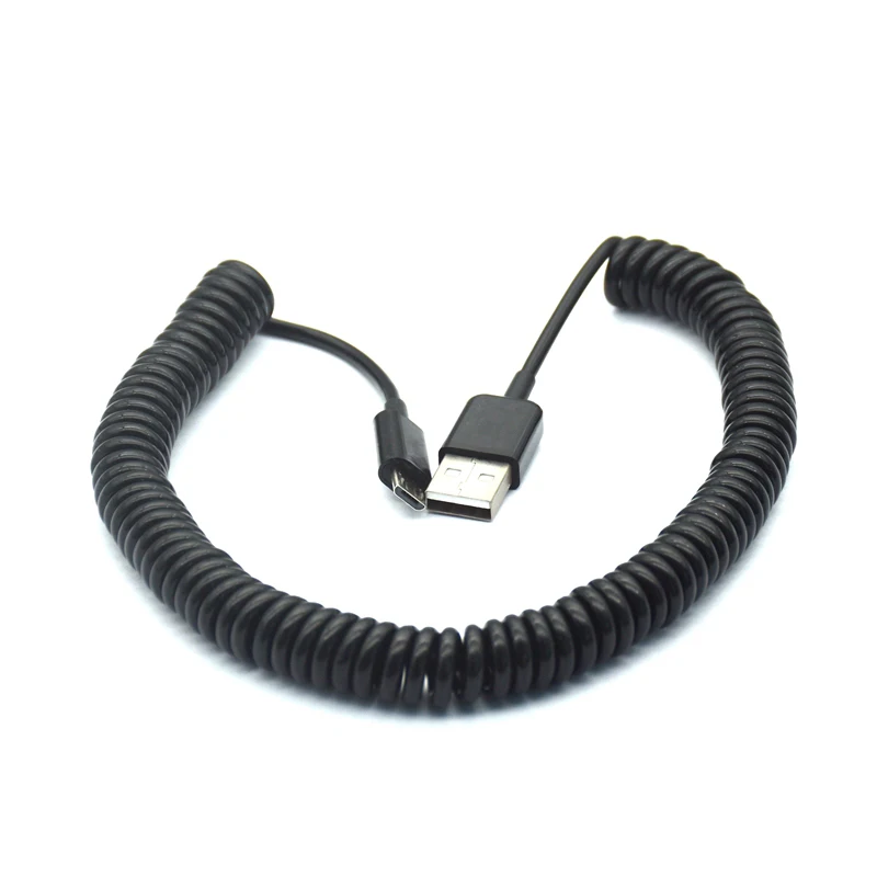 Пружинный кабель Micro USB для SAMSUNG 2A быстрой зарядки и передачи данных 2 0 зарядное