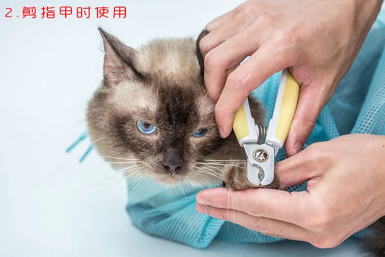 Многофункциональная сумка для мытья груминга кошек гвоздь резка ушей очищающие