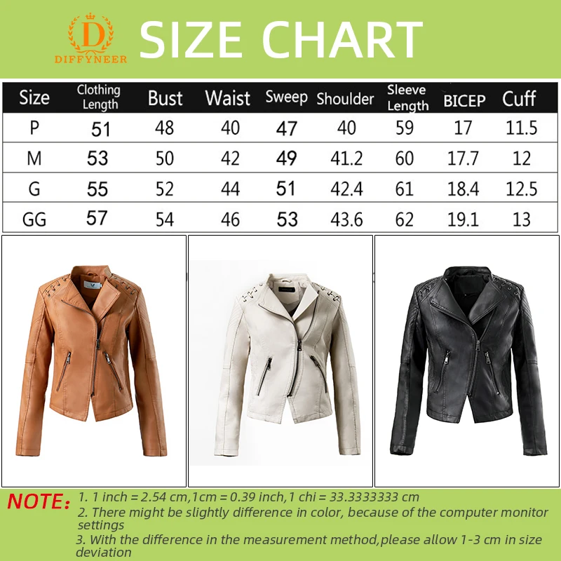 

New Autumn Women Faux Leather Jacket Casual Soft PU Slim Black Motorcycle Punk Leather Coat Female Zipper Outerwear Women Coats