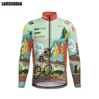 МужскаяЖенская Профессиональная рубашка с длинным рукавом для езды на велосипеде, осенняя футболка для езды на горном велосипеде, одежда для езды на велосипеде, 2021
