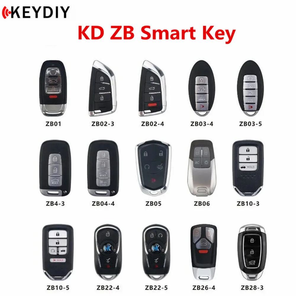 Фото Новый оригинальный ключ KEYDIY KD Smart Key Универсальный - купить