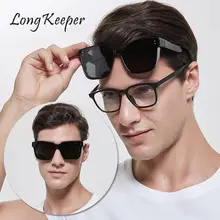 Polarized Sunglasses Men Wear Over Myopia Prescription Glasses Photochromic Fishing Eyewear Vintage Night Vision Driving Goggles