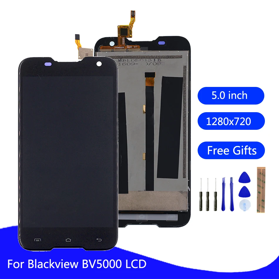 

Original For Blackview BV5000 LCD Display Digitizer Sensor Glass Panel Assembly For Blackview BV5000 Display Screen LCD Display
