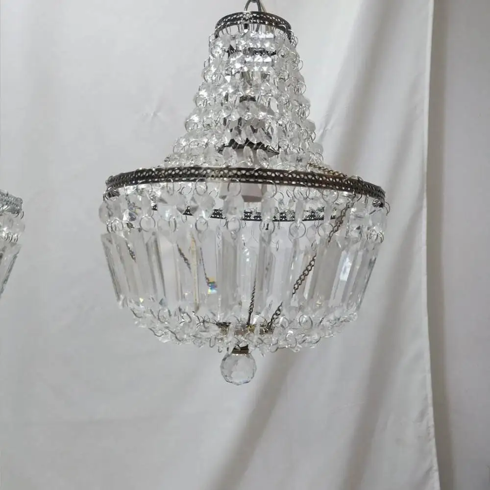 Акриловая люстра в классическом винтажном стиле элегантный потолочный