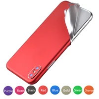 ice film full coverage sticker pure back film for iphone 13 5 6 7 8 plus x xr xs screen protector for iphone 12 mini 11 pro max