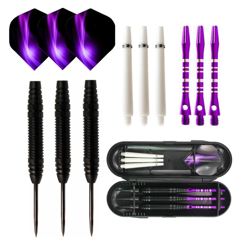 

3Pcs high-quality Steel Tip Darts 22g Professional Hard Darts Throwing Sports Games Steel Dart Barrel Shafts Flights
