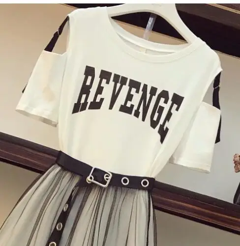 Женский комплект из 2 предметов длинная хлопковая футболка без бретелек и