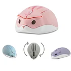 Новая беспроводная 3D мышь, мультяшный хомяк, милая компьютерная офисная мини-мышь, эргономичная игровая мышь, ПК, ноутбука, мыши для детей, подарки